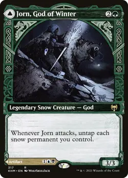 MP - Foil - Jorn, God of Winter (Showcase) - 317 - Kaldheim - Image 1