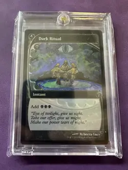 MTG Magic Dark Ritual (Future Sight) Mystery Booster 2 FOIL - Image 1
