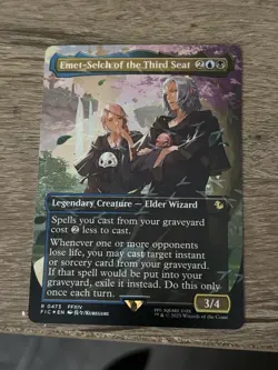 Emet-Selch of the Third Seat (Borderless) (Chocobo Track Foil) Commander: FFXIV - Image 1