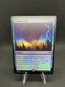 Cyclonic Rift Commander Masters Foil - Image 1