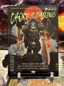 MTG | Chord of Calling (2376) [Secret Lair TMNT] ✨FOIL✨ - Image 1