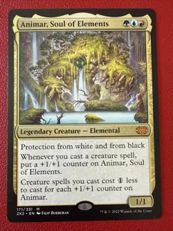 Magic The Gathering - Animar, Soul of Elements - 171 Double Masters - LP - MTG - Image 1