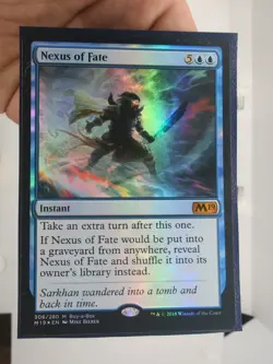 Nexus of Fate Foil Buy-a-Box Promo M19 NM Small Seller 💌 Fast Free Shipping! - Image 2