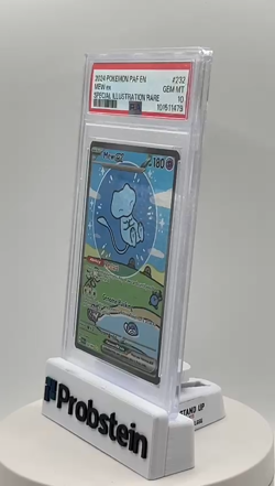 2024 Pokemon PAF EN Paldean Fates Special Illustration Rare #232 Mew ex PSA 10 - Image 2
