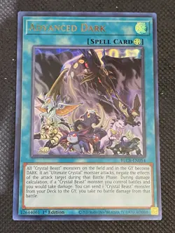 YuGiOh! - Advanced Dark 1st Ed. BLCR-EN054 Ultra Rare 1st Edition Near Mint - Image 1