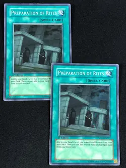 YUGIOH PREPARATION OF RITES SOVR-EN057 1ST SUPER X2 (LP) - Image 1
