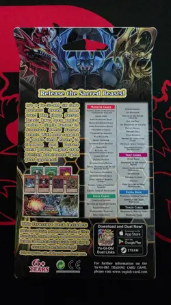 Yu-Gi-Oh! Structure Deck - Sacred Beasts - Hanger - 1st Edition - Sealed - Image 2