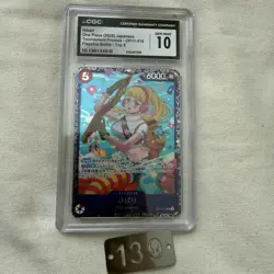CGC 10 GEM MINT Hibari OP11-010 SR Flagship Battle Prize - ONE PIECE 139 - Image 1