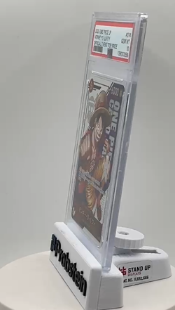 2025 ONE PIECE JPN PROMOS OFFICIAL EVENT TOP PRIZE #014 MONKEY D. LUFFY PSA 10 - Image 2