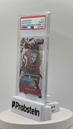 2025 One Piece Monkey.D.Luffy 3rd Anv. Event Winner Prize Promo ST01-012 PSA 10 - Image 2