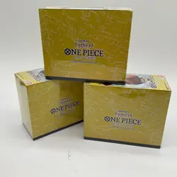 Lot of (3) One Piece TCG Starter Deck ST-29 Egghead Display Boxes SEALED - Image 1