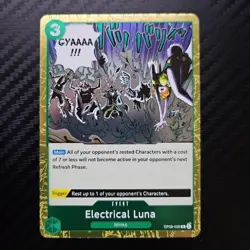 Electrical Luna OP08-036 Two Legends One Piece CCG - Image 1