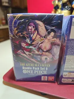 ✨2× One Piece TCG Double Pack Set 9(OP-09) Brand New Sealed - Azure Sea Seven - Image 1
