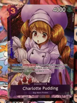CHARLOTTE PUDDING - One Piece OP08-067 - AA Alt Art Rare R - Two Legends - Image 1