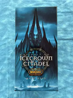 World of Warcraft TCG Assault On Icecrown Citadel Raid Deck COMPLETE w/Treasure - Image 2