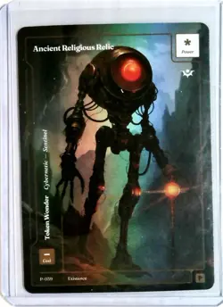 Wonders of the First 2025 - FORMLESS FOIL PROMO -ANCIENT RELIGIOUS RELIC P-39 - Image 1