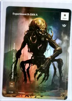 Wonders of the First 2025 - FORMLESS FOIL PROMO -EXPERIMENT B-2101A- P- 38 - Image 1