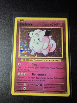 Clefairy Holo Rare Card XY Evolutions 63/108 Pokemon - NM - Image 1