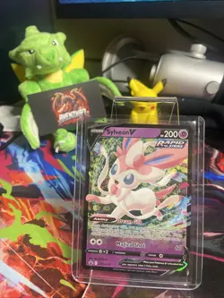Sylveon V SWSH202 SWSH: Sword & Shield Promo Cards Holo - Image 1
