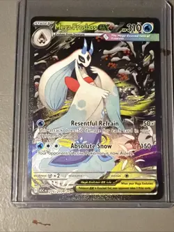 Mega Froslass Ex 275/217 Special Illustration Rare Pokemon Card - Image 2