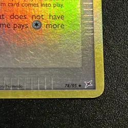 Pokemon Card - Team Aqua Hideout Team Magma vs Team Aqua 78/95 Reverse Holo - Image 4