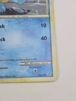 Squirtle 63/95 Common Unleashed Pokemon Card - Image 4