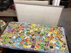 Lot Set Of 500+ Pokemon Cards mixed Unsearched storage find - Image 1