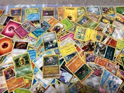 Lot Set Of 500+ Pokemon Cards mixed Unsearched storage find - Image 5
