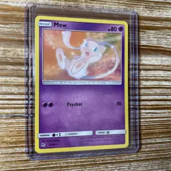 Pokemon Card Mew RARE 32/68 Hidden Fates 2019 MP - Image 1