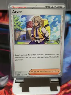 Arven 186/197 OBF Obsidian Flames Pokemon Card NM Pokemon TCG - Image 1