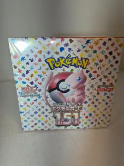Pokemon Japanese sv2a Pokemon Card 151 Booster Box Sealed - Image 1