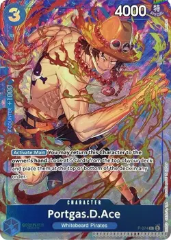 Portgas.D.Ace (Premium Card Collection -Best Selection Vol. 3-) [OP-PR - P-07... - Image 1