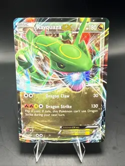 Pokemon TCG Rayquaza EX 60/108 XY Roaring Skies Ultra Rare Card - Image 1