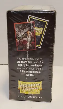 Dragon Shield 100 Brushed Art Sleeves CHRISTMAS 2021 Standard Size Card AT-12066 - Image 4