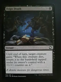 Feign Death NM Adventures in the Forgotten Realms Regular MTG FREE SHIP - Image 1