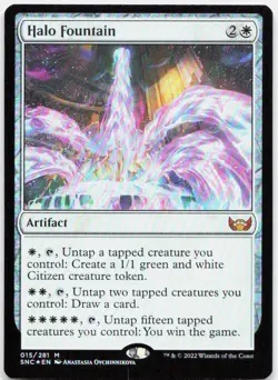 Halo Fountain *Foil* SNC 15 NM - Image 1