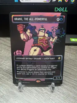 Krang The All Powerful pixel art surge foil R 0086 mtg tmnt🔥 - Image 2