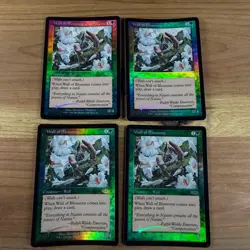 Wall of Blossoms Foil English 4 sheets MTG - Image 1