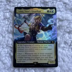 Tidus, Yuna's Guardian Extended Art foil- Mythic - Commander: Final Fantasy MTG - Image 1