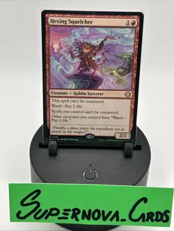 Magic: The Gathering Lorwyn Eclipsed Hexing Squelcher 0145 Red - Image 1