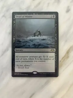 Dead of Winter *FOIL* - MTG MH - NM - Magic The Gathering - Image 1