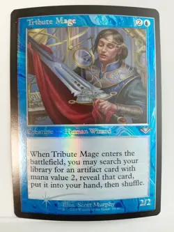 Tribute Mage (Retro Frame) Modern Horizons Foil - Image 1