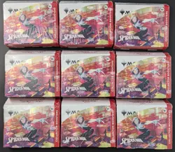 LOT of (9) MTG Marvel's Spider-Man Collector Boosters Factory Sealed Boxes - Image 1