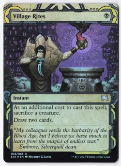 Village Rites Foil U Strixhaven: Mystical Archives 35 NM - Image 1
