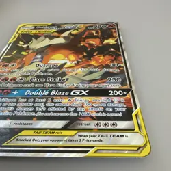 Pokemon Reshiram & Charizard GX SM201 Jumbo Cards TAG TEAM GX Promo Holo HP270 - Image 3