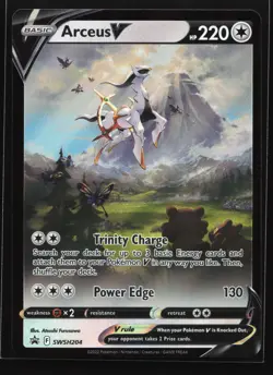 Arceus V SWSH204 SWSH: Sword & Shield Black Star Promo Pokemon Card - Image 1