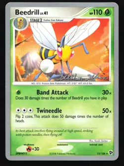 Beedrill 13/106 Great Encounters World Championships 2009 Rare Pokemon Card - Image 1