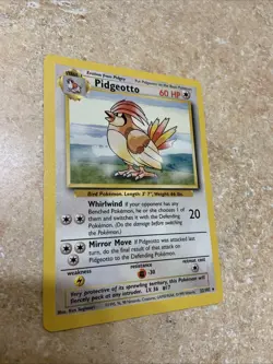 Pokemon TCG Pidgeotto 22/102 Base Set Rare Near Mint 1999 WoTC Unlimited - Image 5