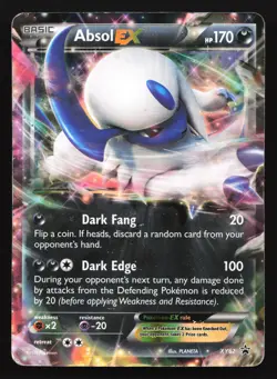 Absol EX XY62 XY Black Star Promo Pokemon Card - Image 1