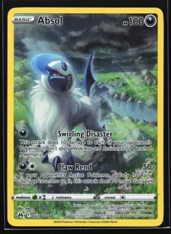 Absol GG16 Crown Zenith: Galarian Gallery Ultra Rare Pokemon Card - Image 1
